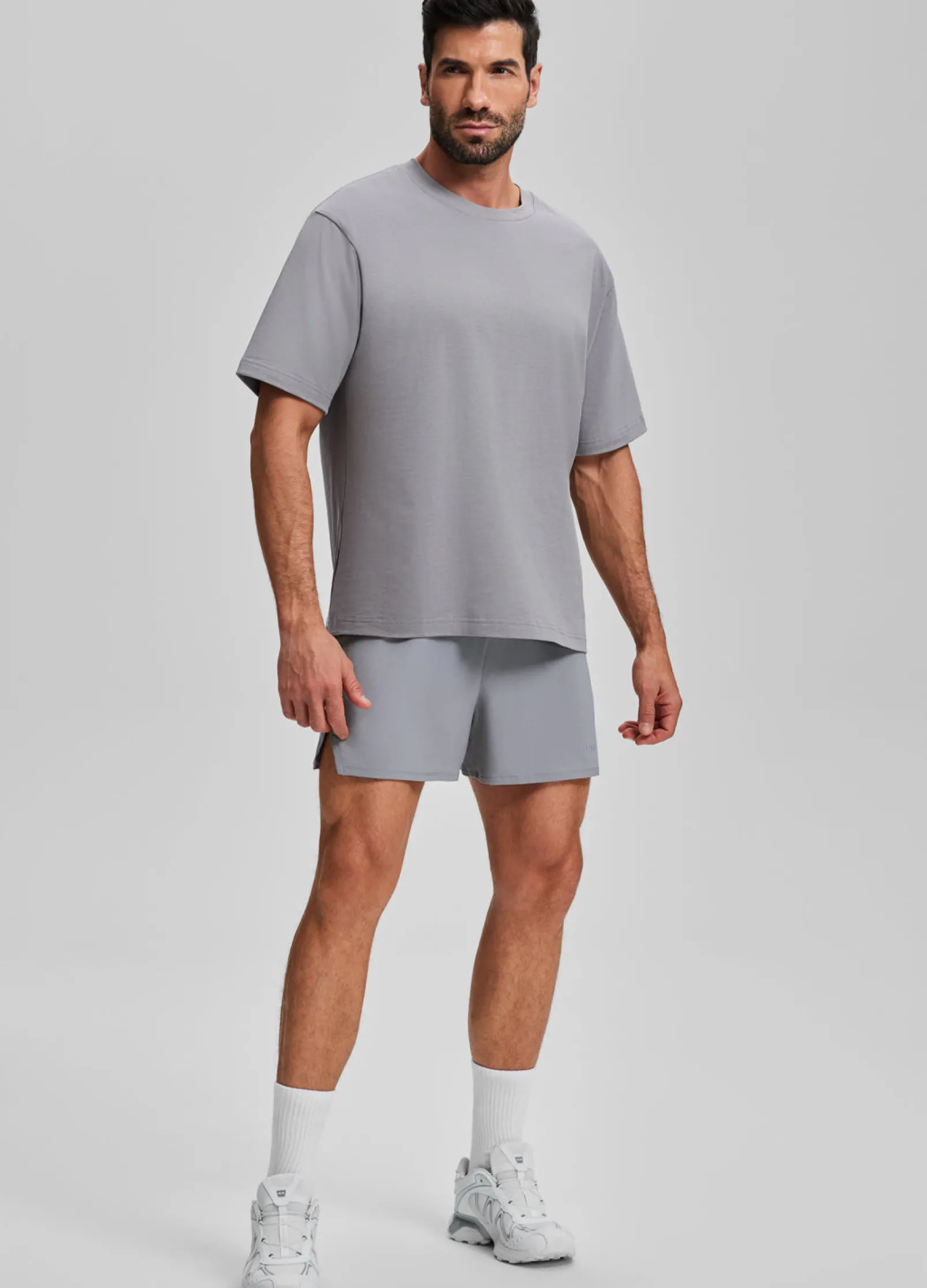 Athletic Mid-Thigh Shorts