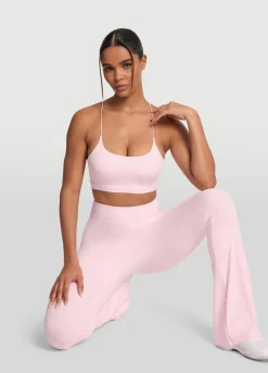 Ausgestellte Leggings mit hoher Taille