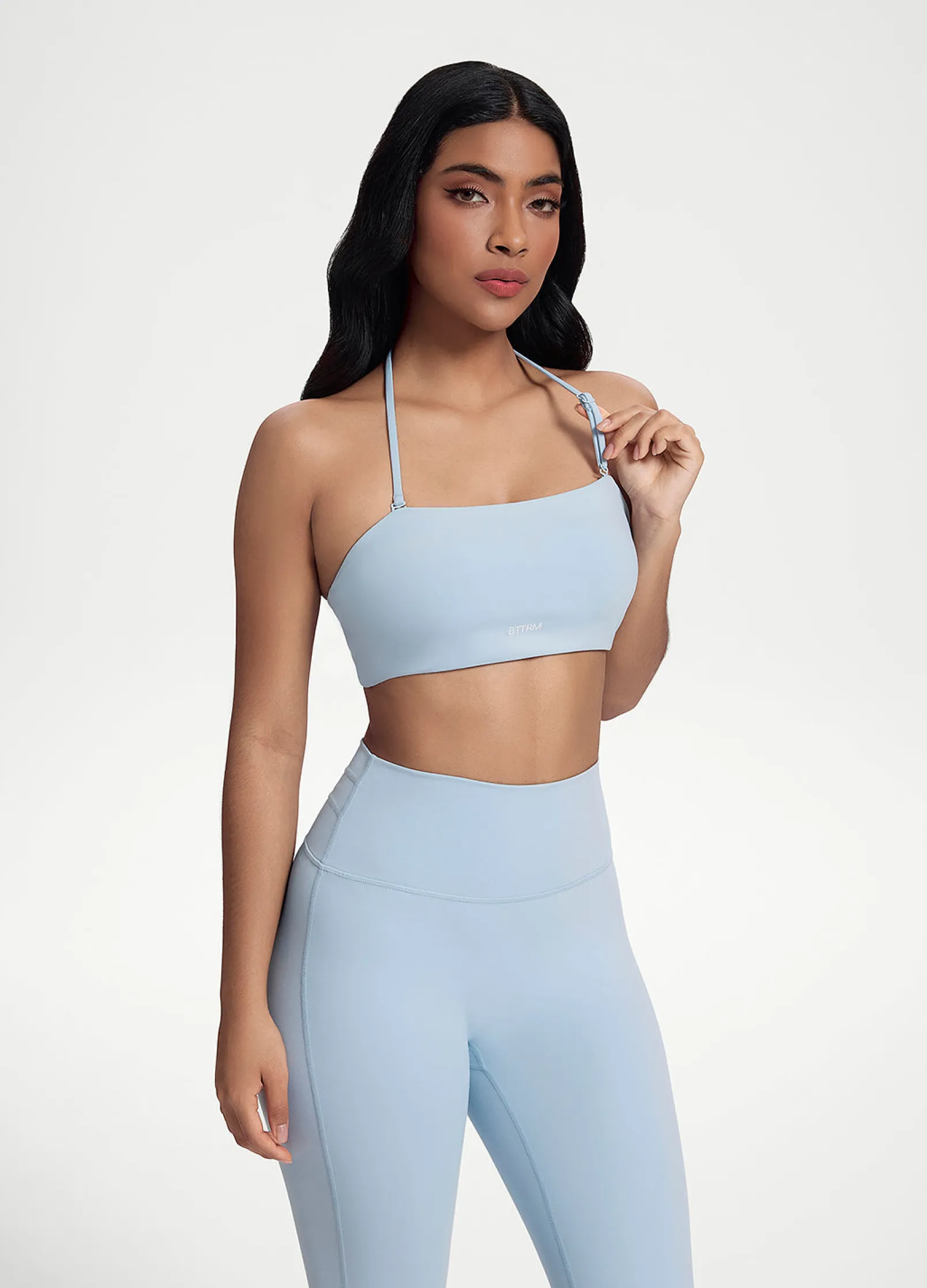 Bandeau-Top mit Rückenverschluss
