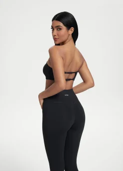 Bandeau-Top mit Rückenverschluss