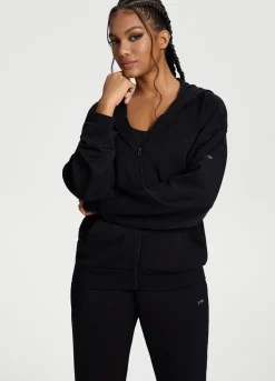 Übergroßer Zip-Up-Hoodie