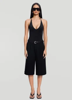 Bermudashorts mit niedriger Bundhöhe