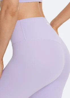 Biker-Shorts mit hohem Bund