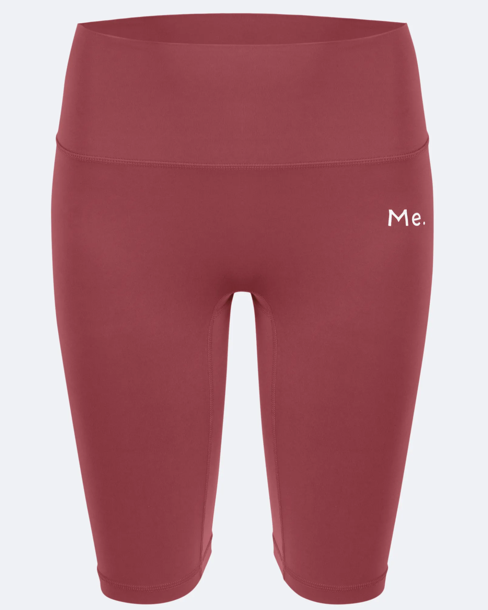 Biker-Shorts mit hohem Bund
