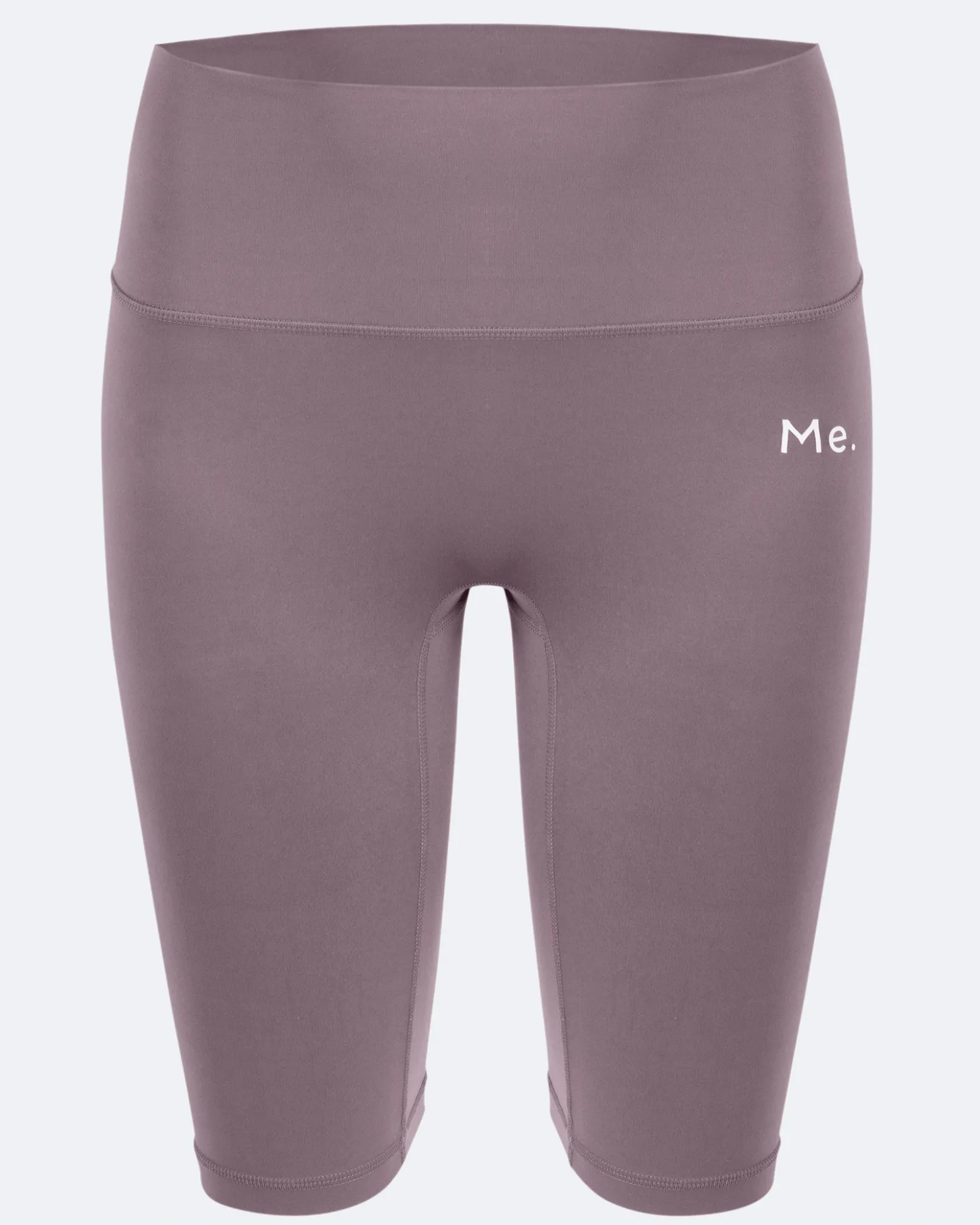 Biker-Shorts mit hohem Bund