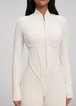 Catsuit mit geschlossenem Rücken
