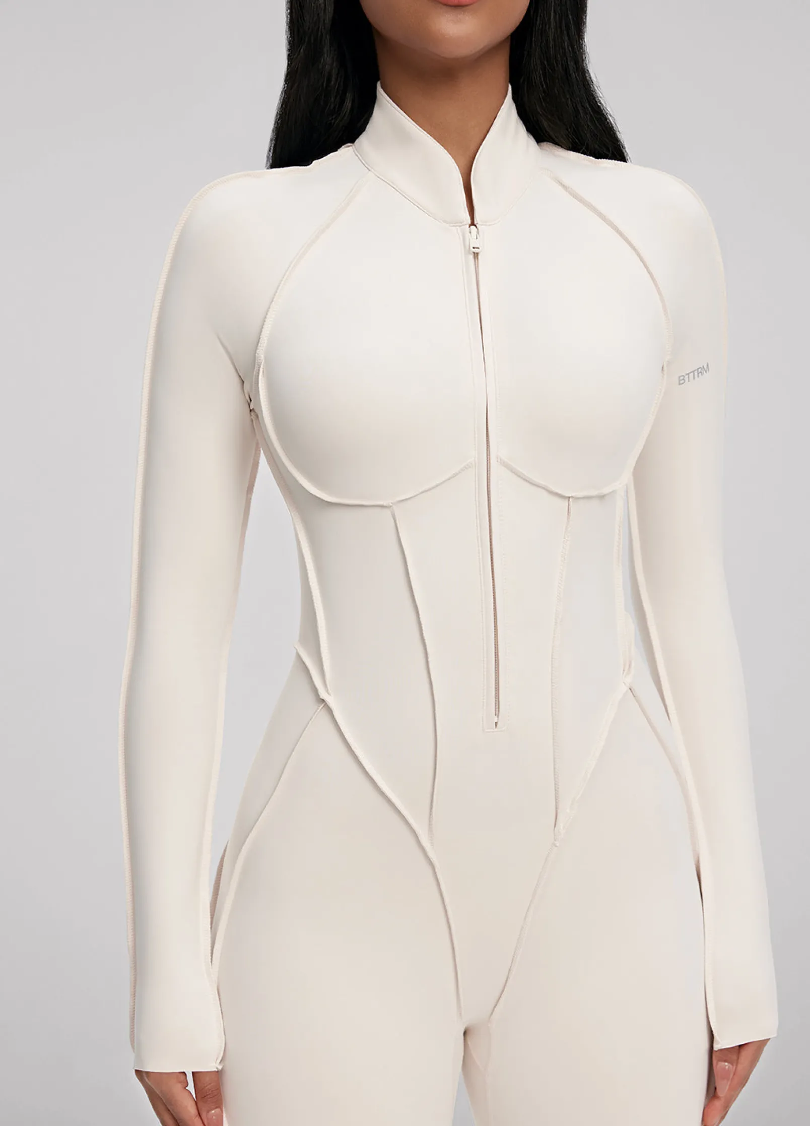 Catsuit mit geschlossenem Rücken