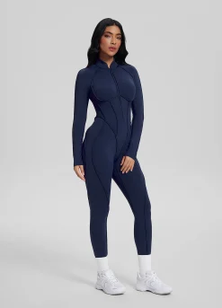 Catsuit mit geschlossenem Rücken