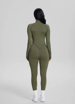 Catsuit mit geschlossenem Rücken