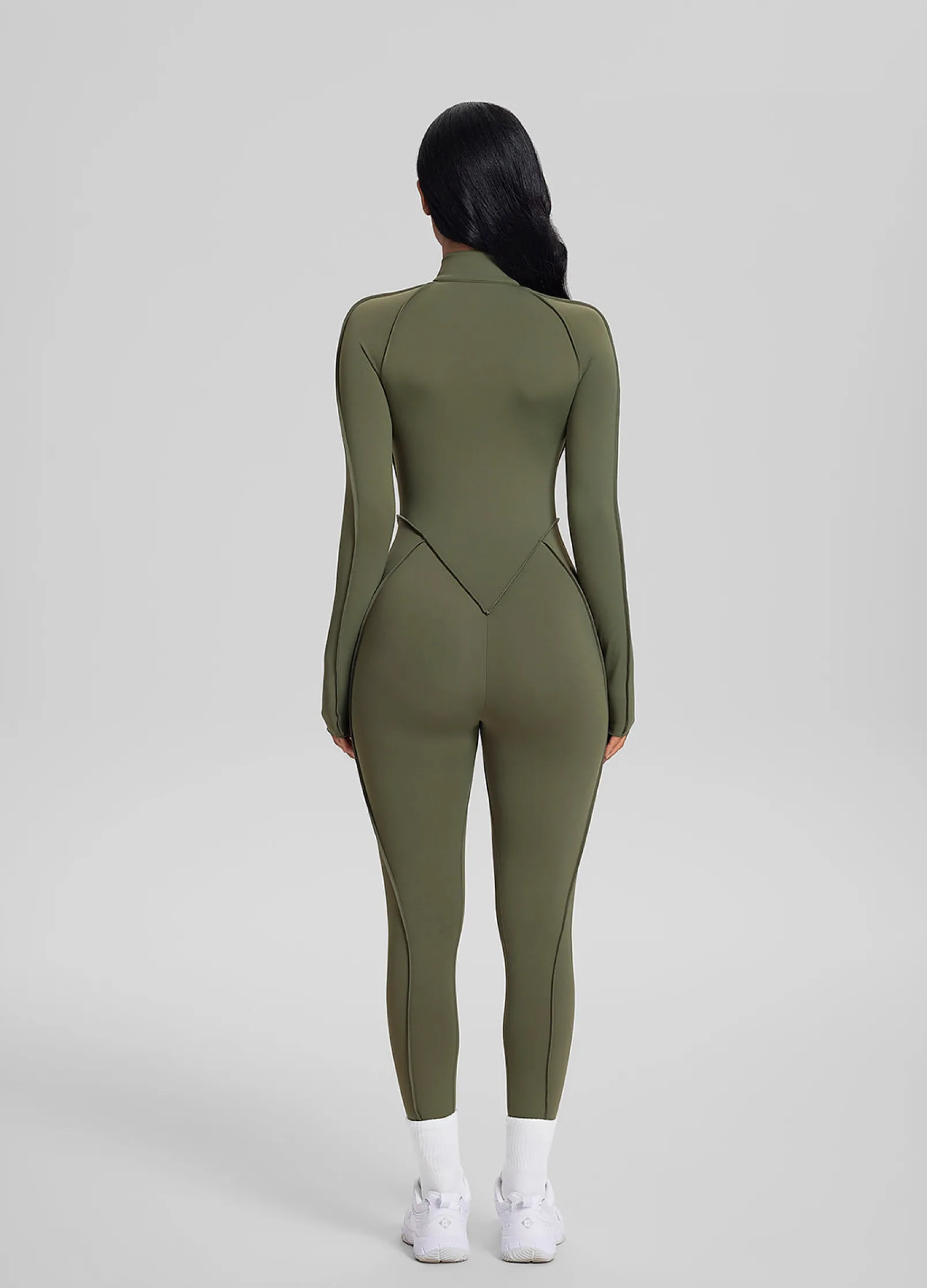 Catsuit mit geschlossenem Rücken
