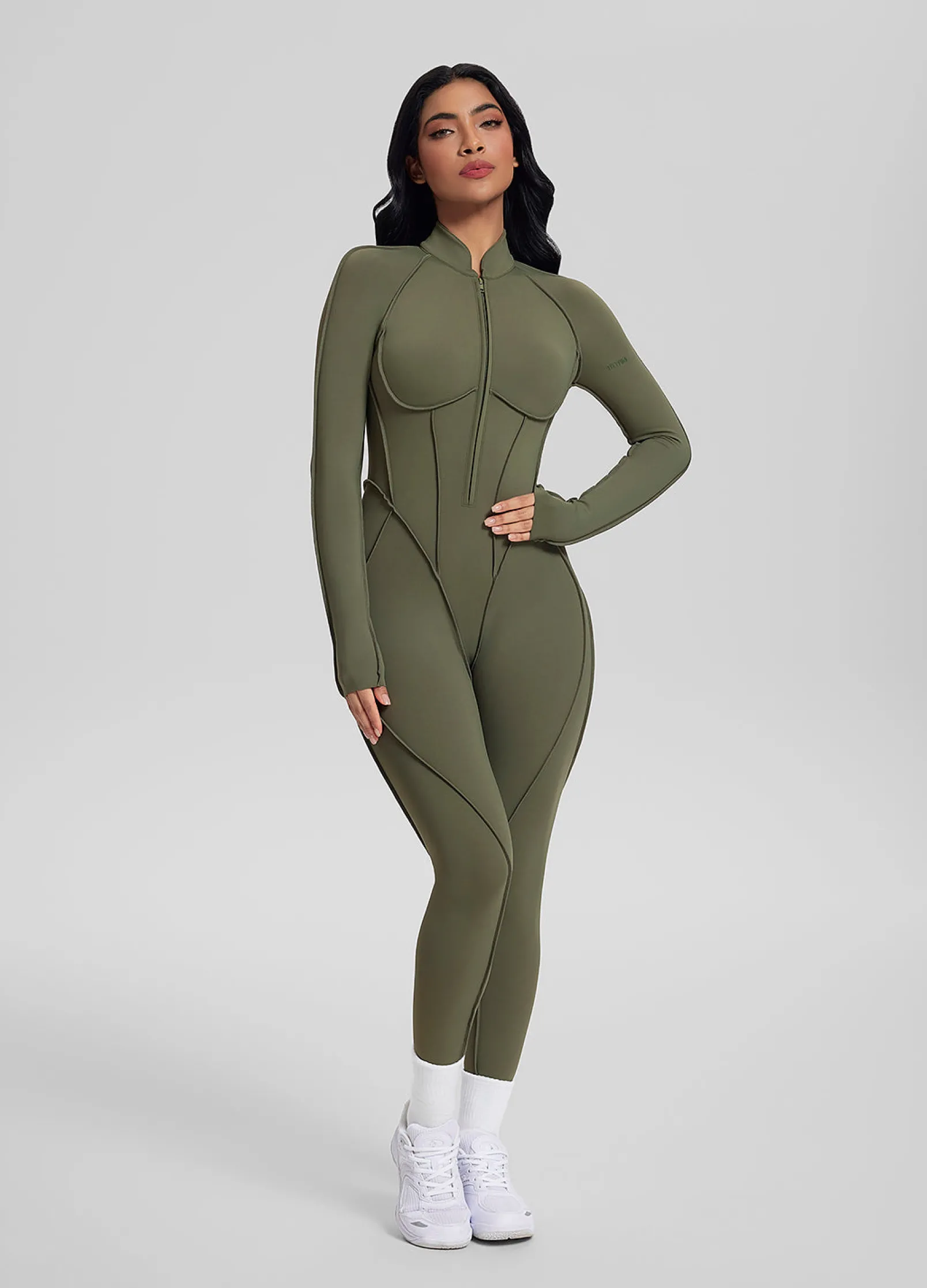 Catsuit mit geschlossenem Rücken