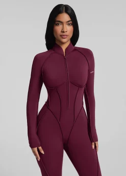 Catsuit mit geschlossenem Rücken