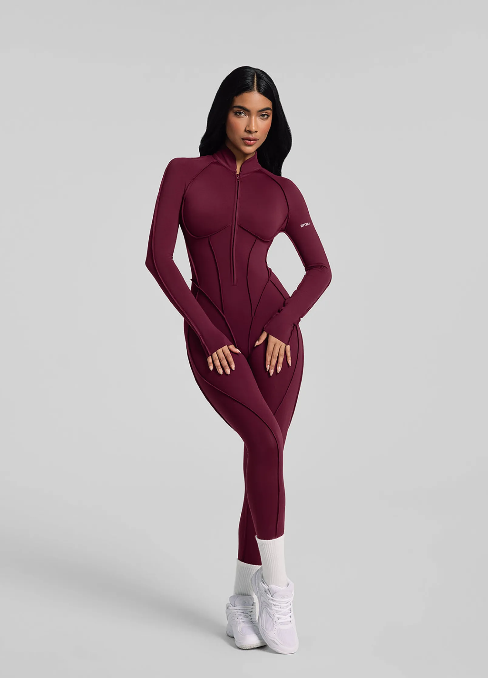 Catsuit mit geschlossenem Rücken