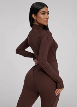 Catsuit mit geschlossenem Rücken
