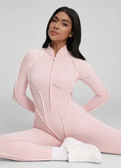 Catsuit mit Konturnähten
