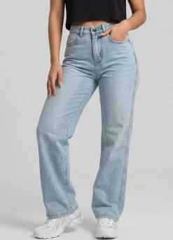 Contouring High Waist Wide Leg Jeans