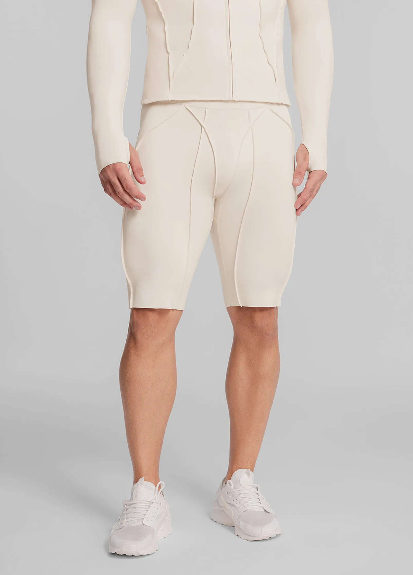 Contour Stitch Bike Shorts