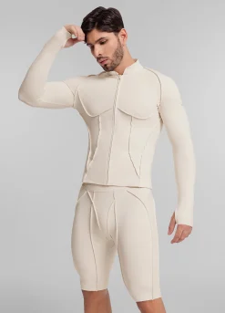 Contour Stitch Bike Shorts