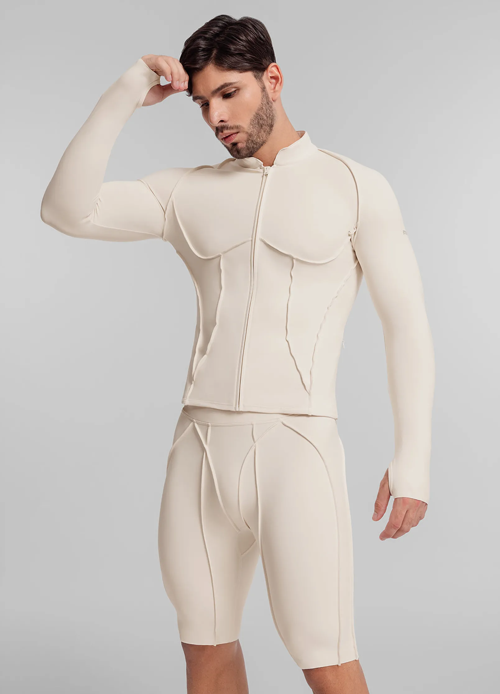 Contour Stitch Bike Shorts
