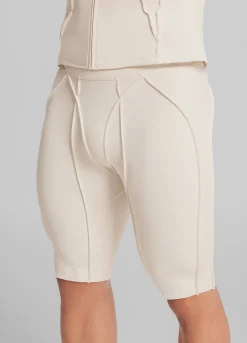 Contour Stitch Bike Shorts