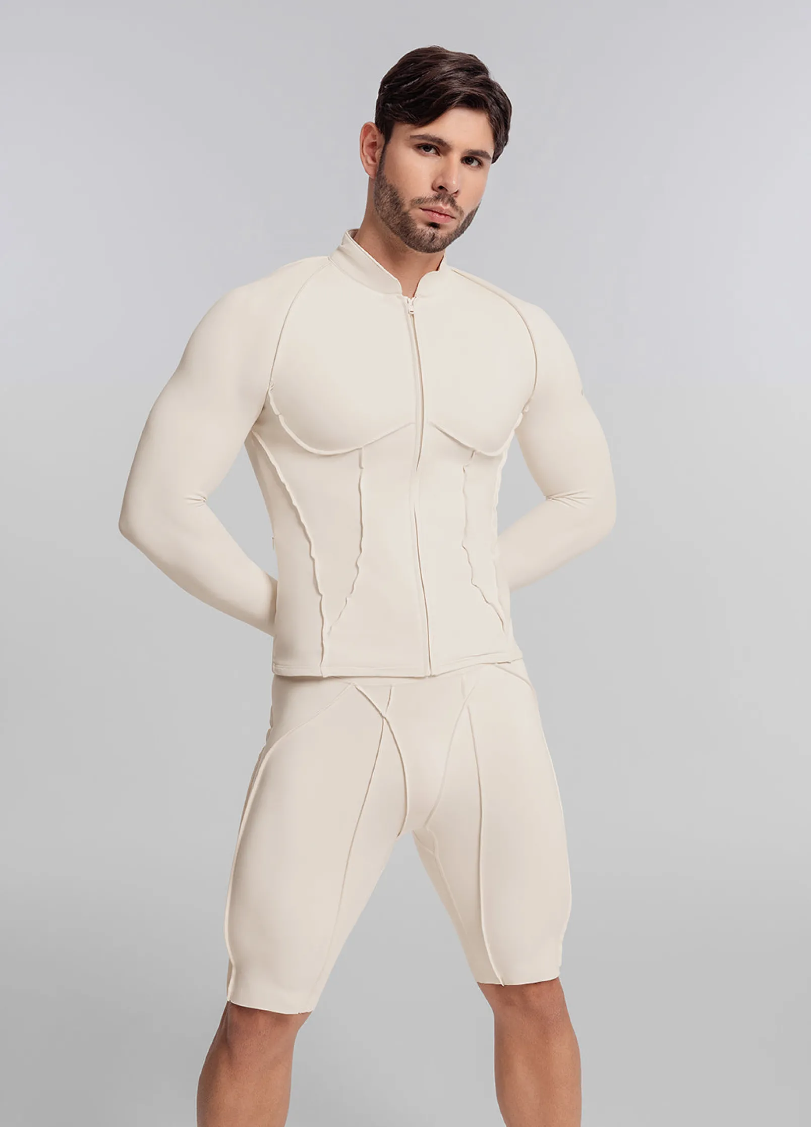 Contour Stitch Bike Shorts
