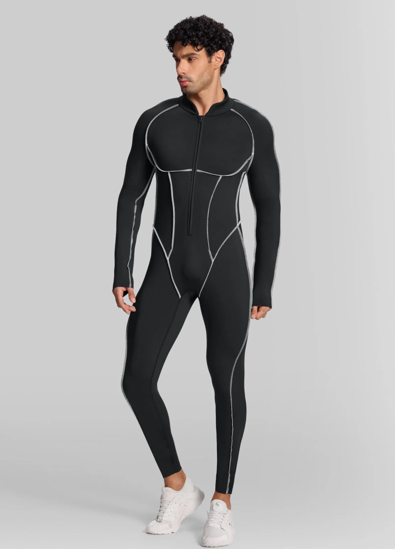 Contour Stitch Closed-Back Herosuit