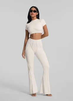 Cropped-Top mit offenem Rücken
