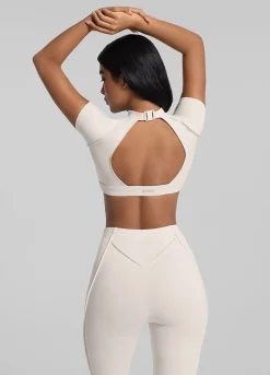 Cropped-Top mit offenem Rücken
