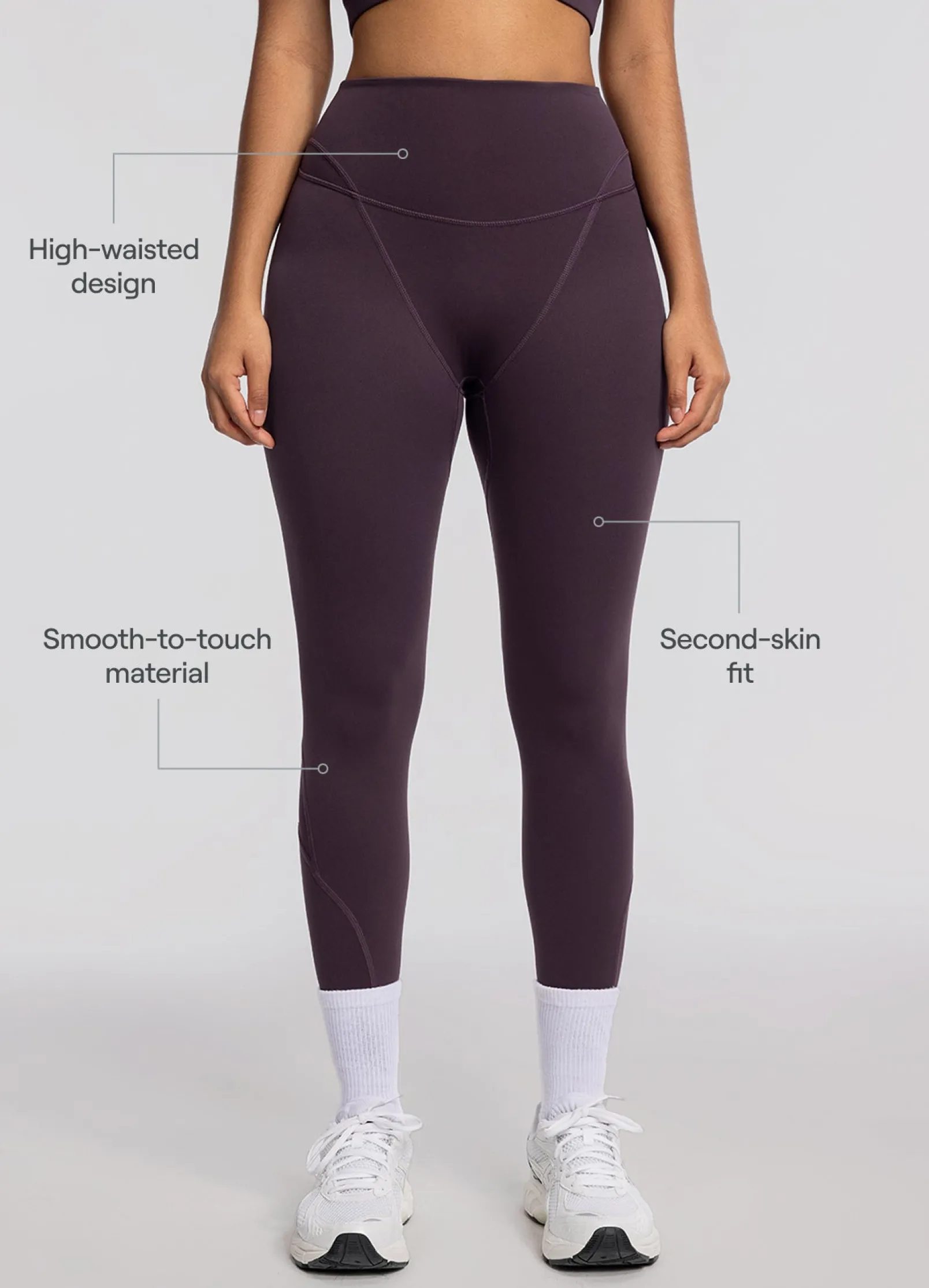 Dehnbare Performance-Leggings