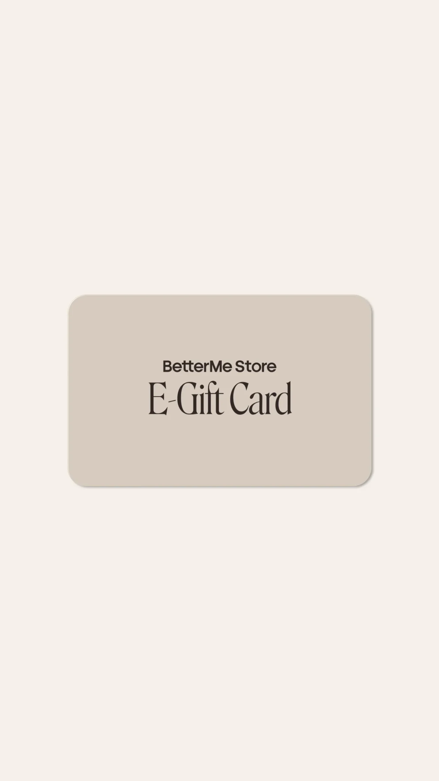 E-Gift Card
