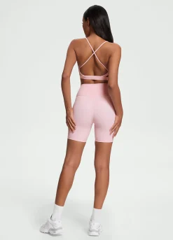 Faux Leather Bike Shorts