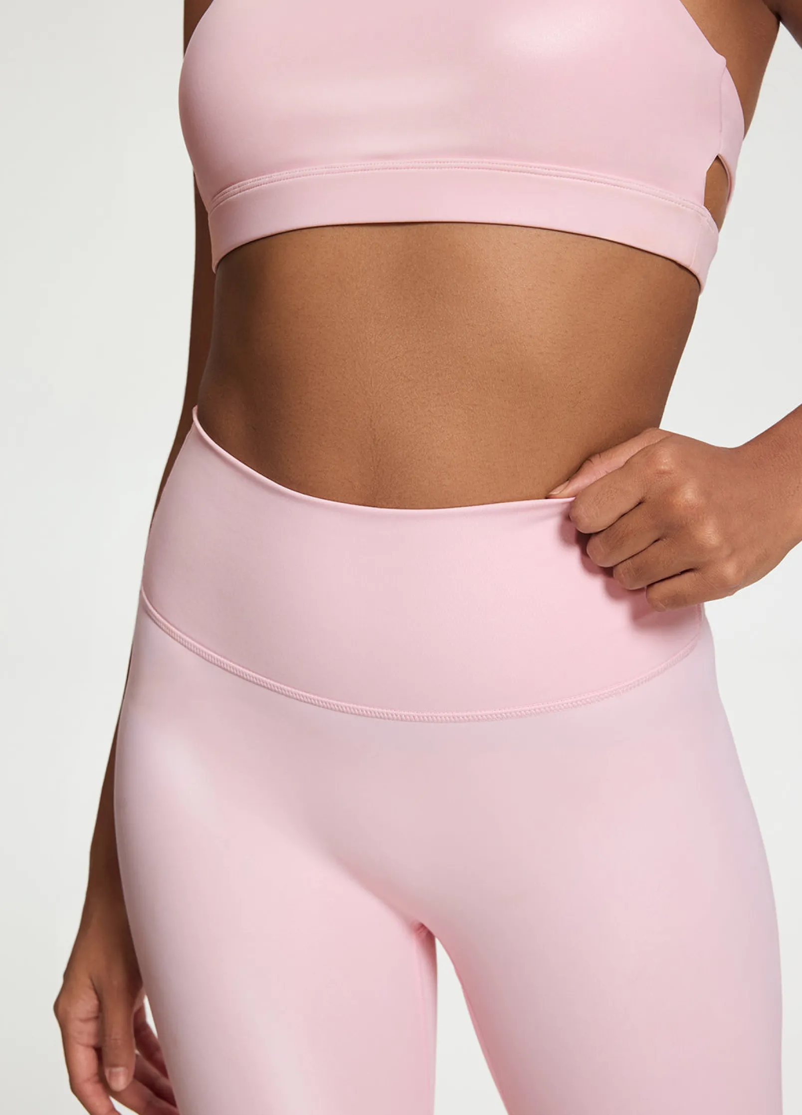 Faux Leather ⅞ Leggings