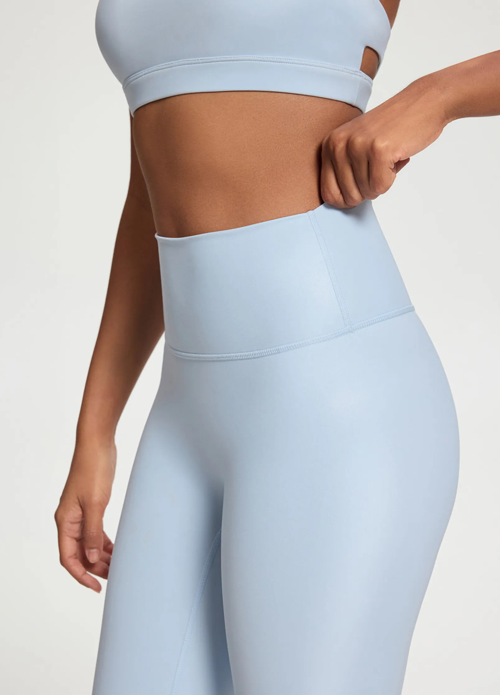 Faux Leather ⅞ Leggings