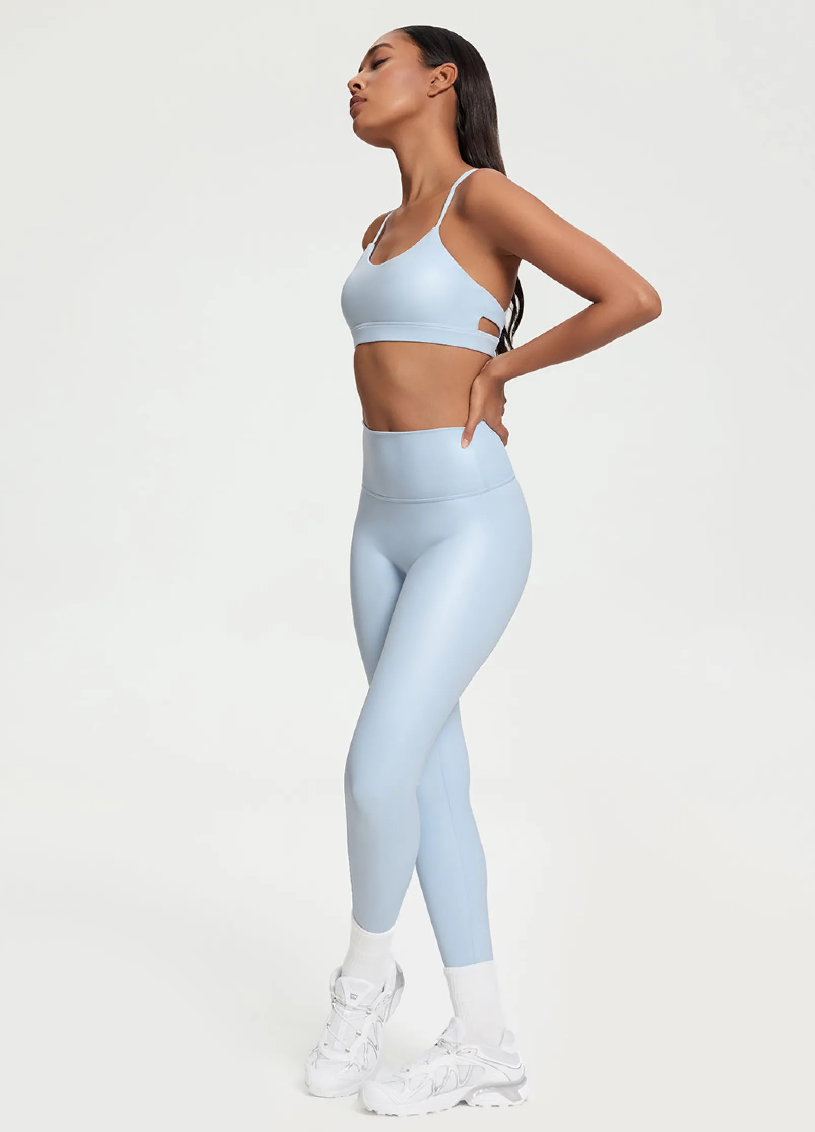 Faux Leather ⅞ Leggings