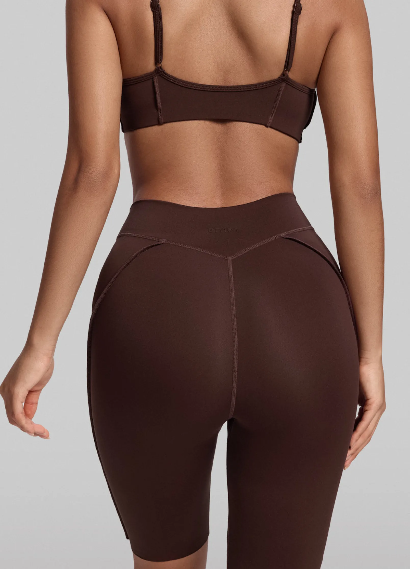Figurformende Radler-Shorts mit Nahtdetails