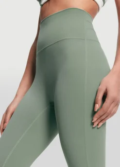 Flared-Leggings mit hoher Taille