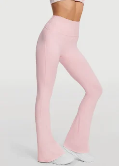 Flared-Leggings mit hoher Taille