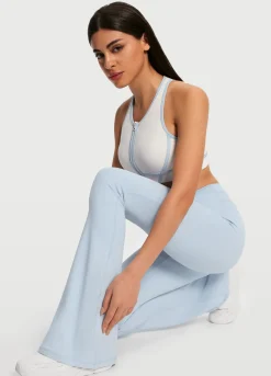 Flared-Leggings mit hoher Taille