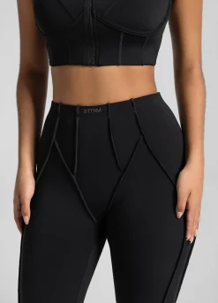 Flared Leggings mit Verlängerungseffekt