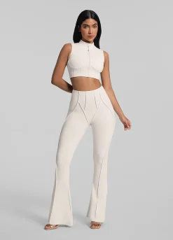 Flared Leggings mit Verlängerungseffekt