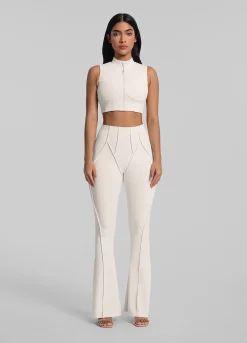 Flared Leggings mit Verlängerungseffekt