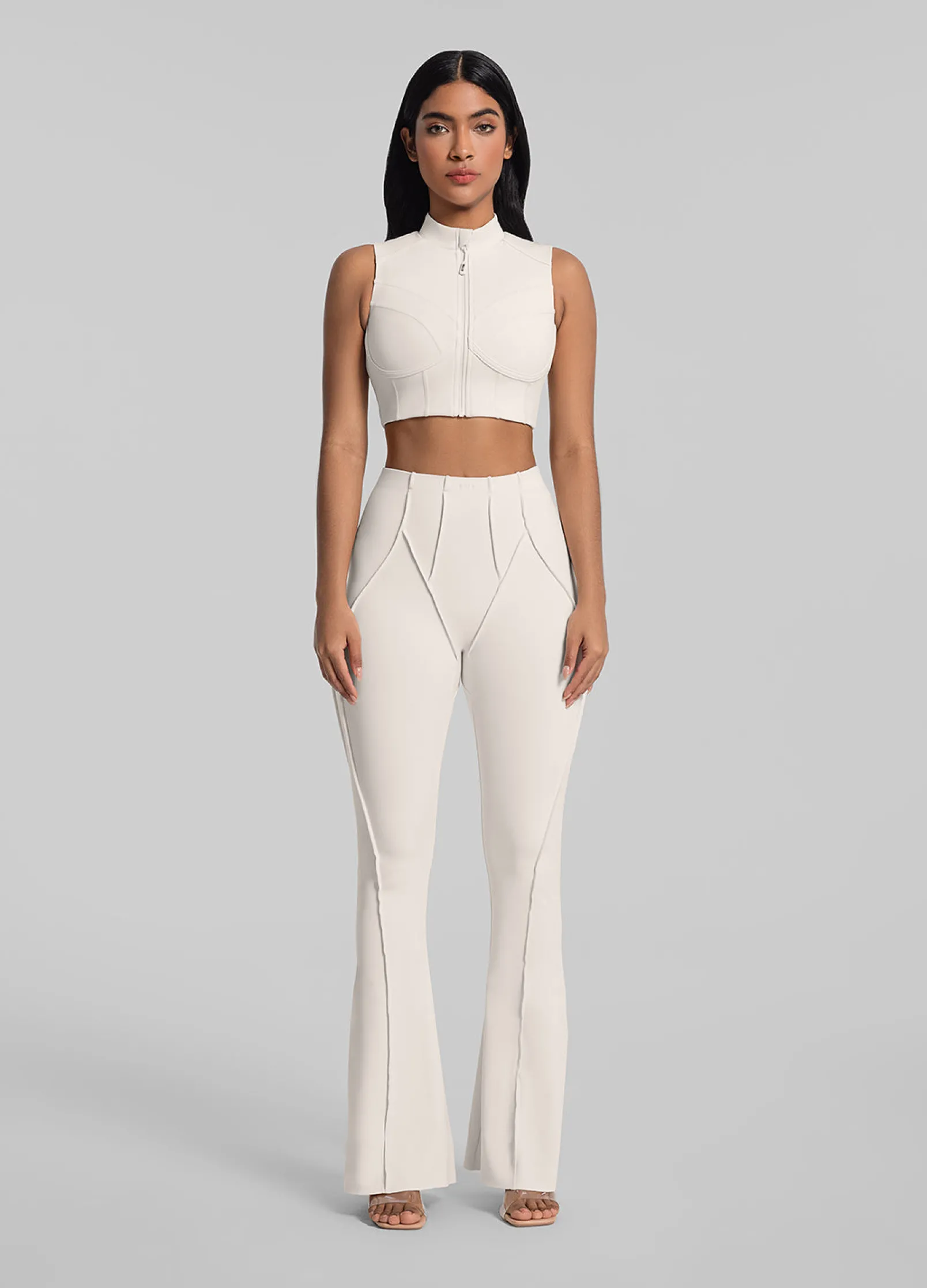 Flared Leggings mit Verlängerungseffekt