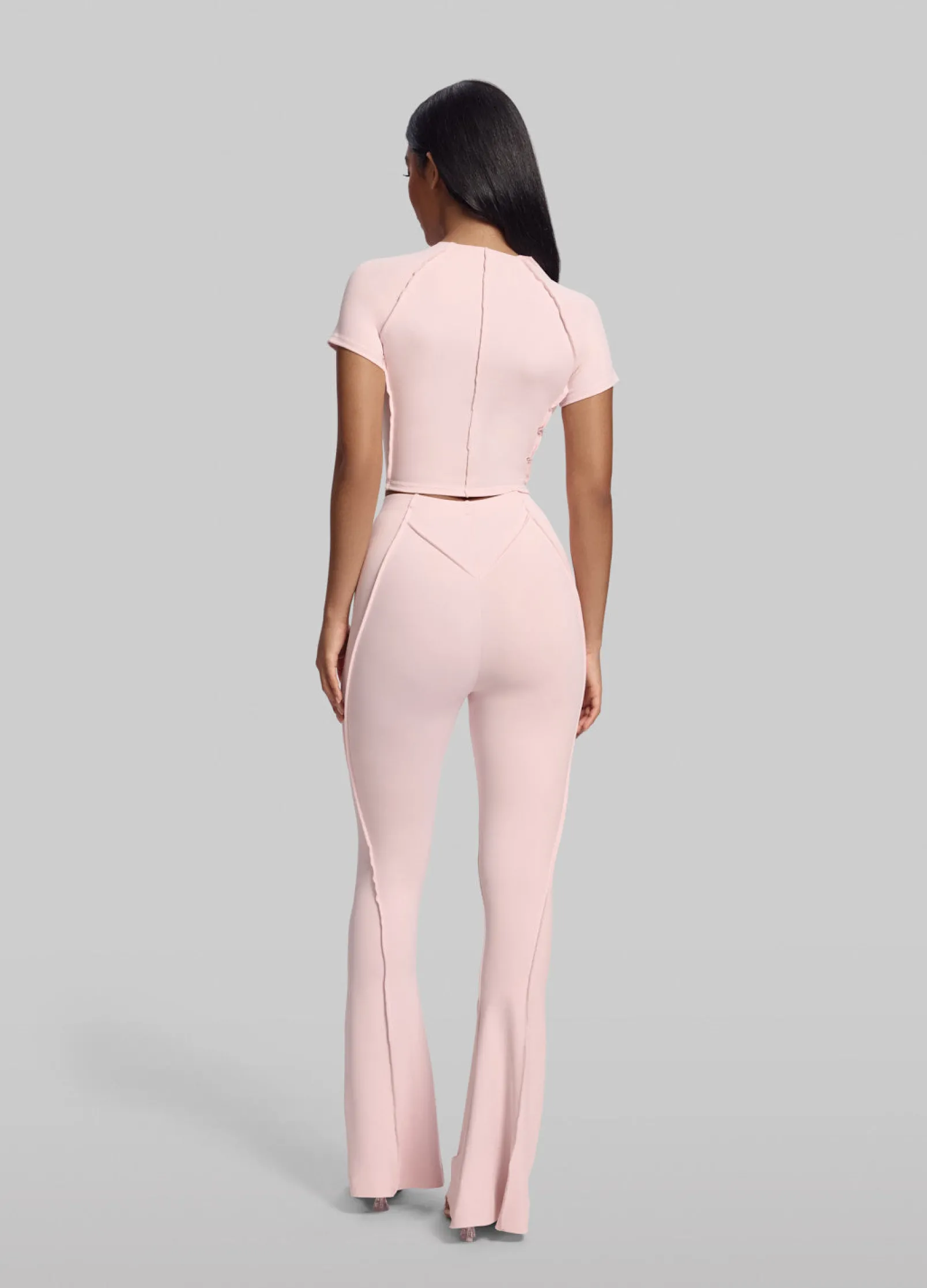 Flared Leggings mit Verlängerungseffekt