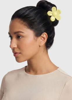 Flower-Shaped Hair Clip