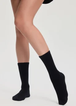 Gerippte Unisex-Socken, 3er-Pack