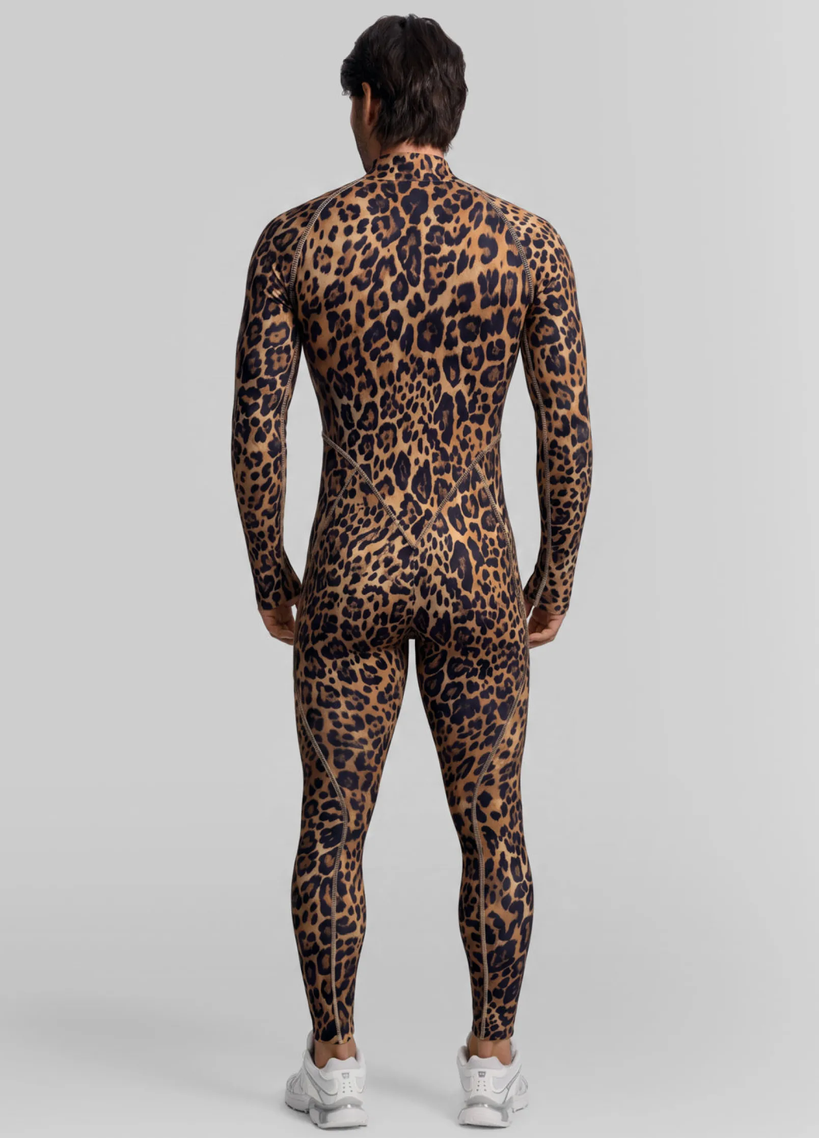 Golden Leopard Herosuit mit geschlossenem Rücken