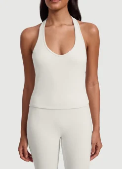 Halter-Top mit offenem Rücken