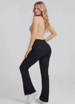 High Waist Flared Jeans