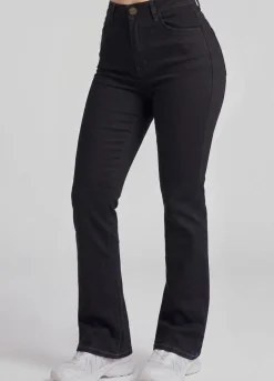 High Waist Flared Jeans