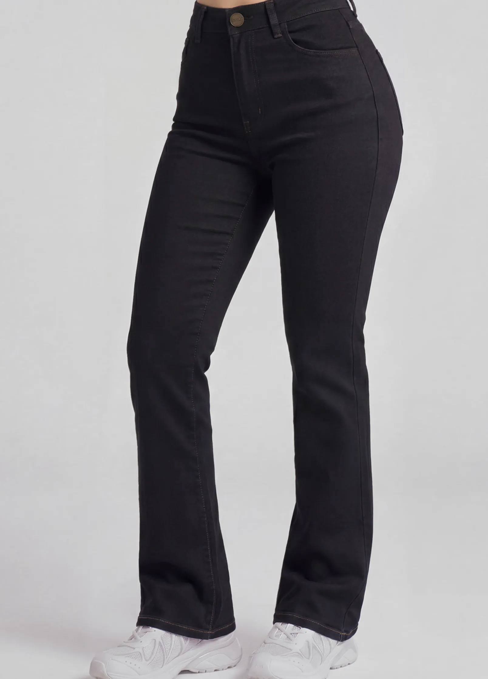 High Waist Flared Jeans